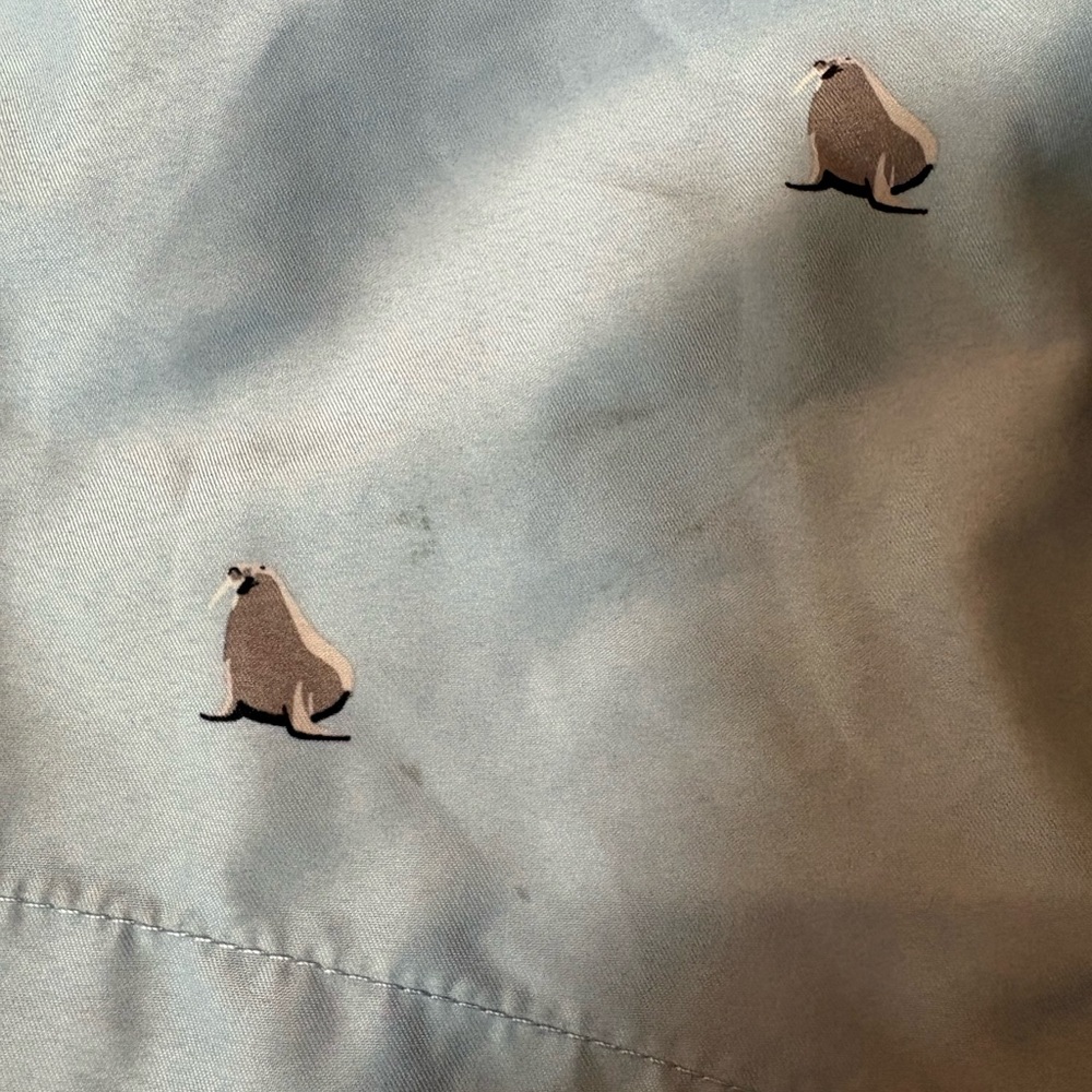 ⭐️ H&M Light Blue Swim Shorts ⭐️ - Picture 7 of 9